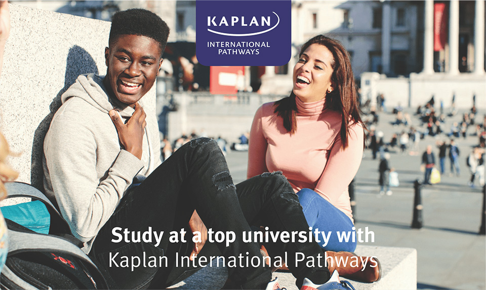 Kaplan International Pathways (UK) cung cấp các khóa học chuyển tiếp cho sinh viên quốc tế và là đại diện cho 10 trường Đại học danh tiếng ở Anh